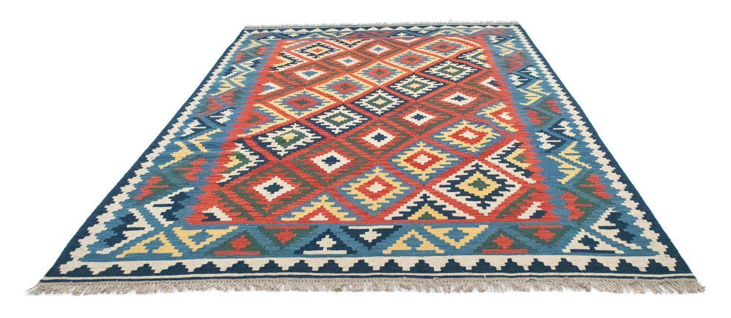 Kelim-tæppe - orientalsk - 300 x 204 cm - orange