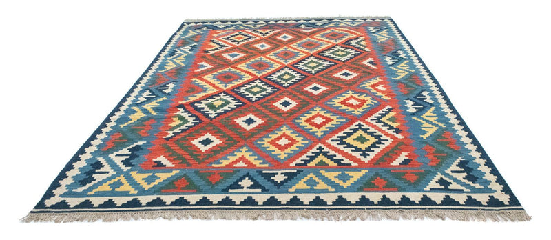 Kelim-tæppe - orientalsk - 300 x 204 cm - orange