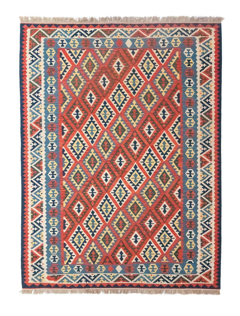 Kelim-tæppe - orientalsk - 290 x 211 cm - rød