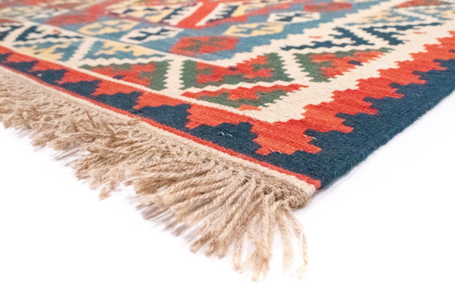 Kelim-tæppe - orientalsk - 290 x 211 cm - rød
