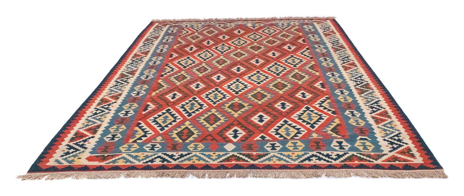 Kelim-tæppe - orientalsk - 290 x 211 cm - rød