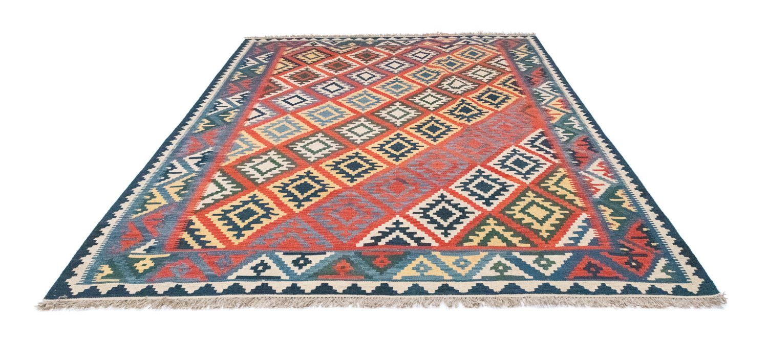 Kelim-tæppe - orientalsk - 300 x 208 cm - orange