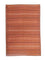 Kelim-tæppe - orientalsk - 233 x 166 cm - brun