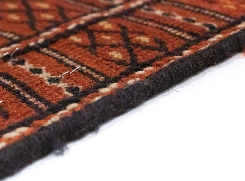 Kelim-tæppe - orientalsk - 233 x 166 cm - brun