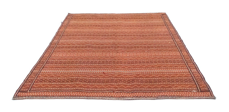 Kelim-tæppe - orientalsk - 233 x 166 cm - brun