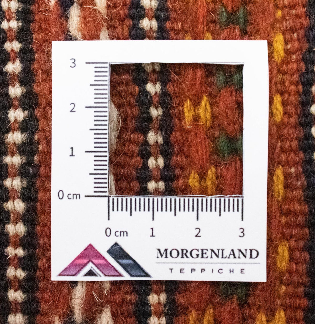 Kelim-tæppe - orientalsk - 223 x 166 cm - brun