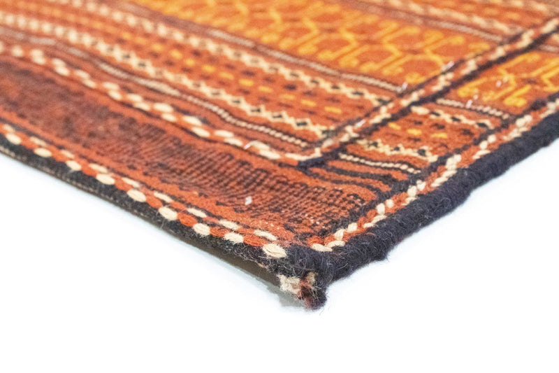 Kelim-tæppe - orientalsk - 232 x 173 cm - orange