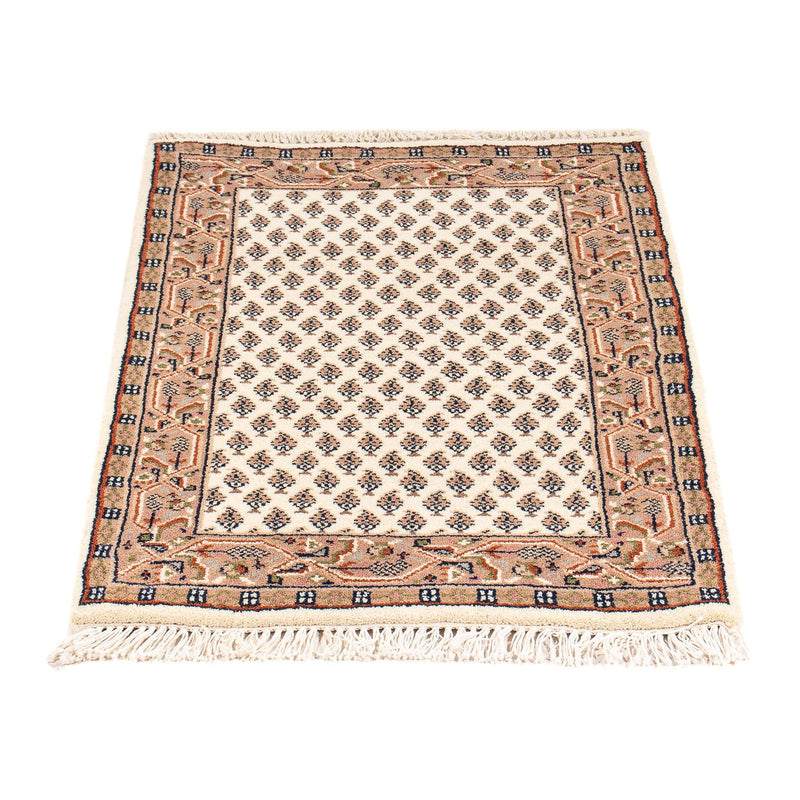 Orientalsk tæppe - Mir - Indus - 90 x 60 cm - beige