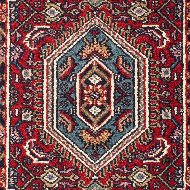 Orientalsk tæppe - Bijar - Indus - 90 x 60 cm - mørkerød