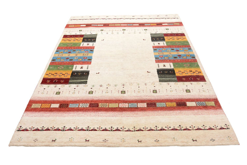 Gabbeh-tæppe - Loribaft Indus - 240 x 171 cm - flerfarvet