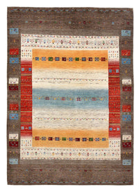 Gabbeh-tæppe - Loribaft Indus - 203 x 146 cm - flerfarvet