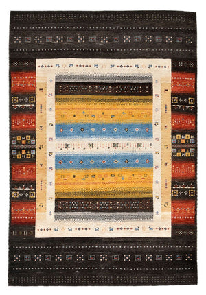 Gabbeh-tæppe - Loribaft Indus - 212 x 143 cm - flerfarvet
