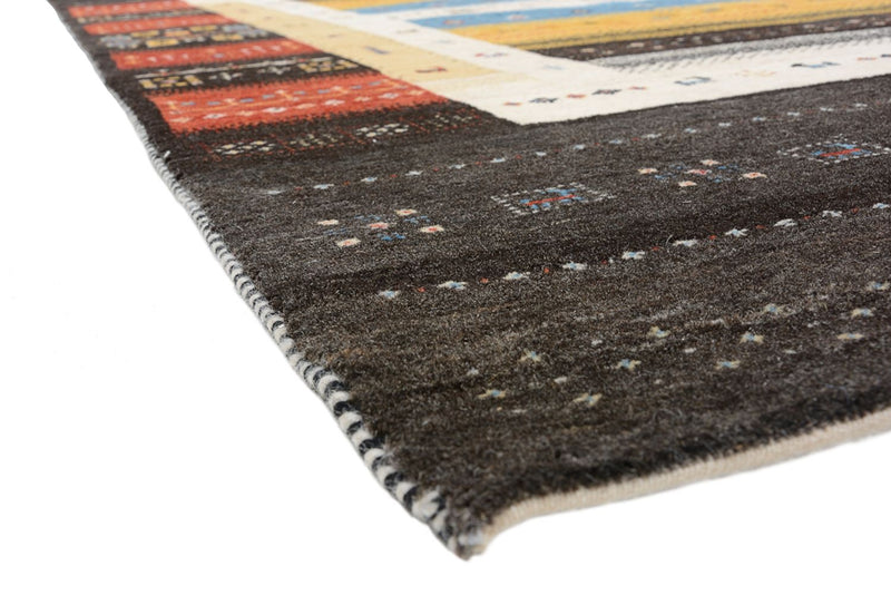 Gabbeh-tæppe - Loribaft Indus - 212 x 143 cm - flerfarvet