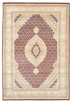 Orientalsk tæppe - Tabriz - 243 x 167 cm - creme