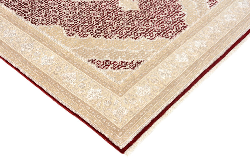 Orientalsk tæppe - Tabriz - 243 x 167 cm - creme