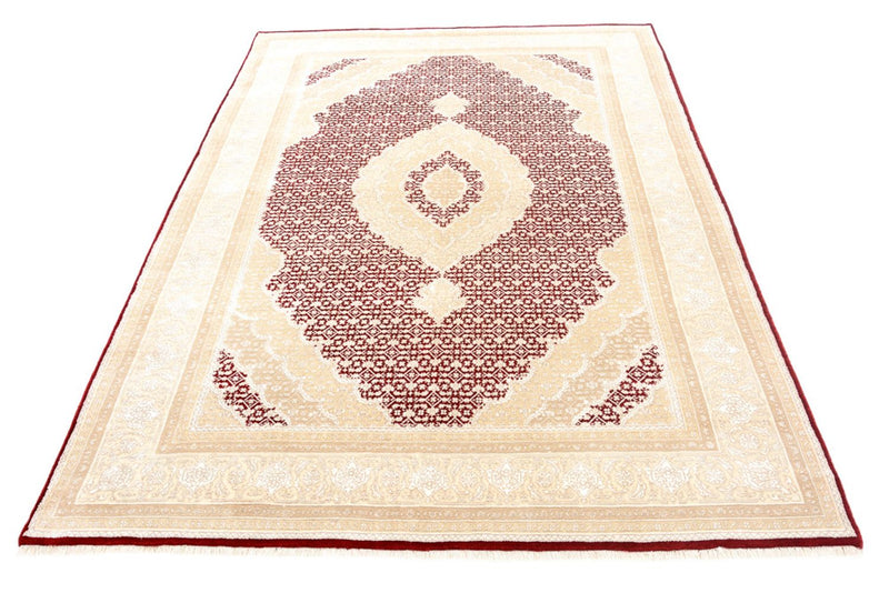 Orientalsk tæppe - Tabriz - 243 x 167 cm - creme