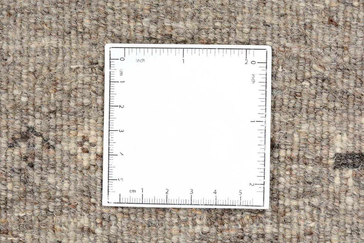 Gabbeh-tæppe - Loribaft Indus - 201 x 140 cm - mørk beige