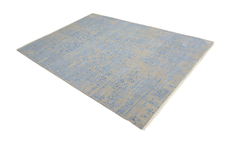 Designer tæppe - 247 x 170 cm - turkis