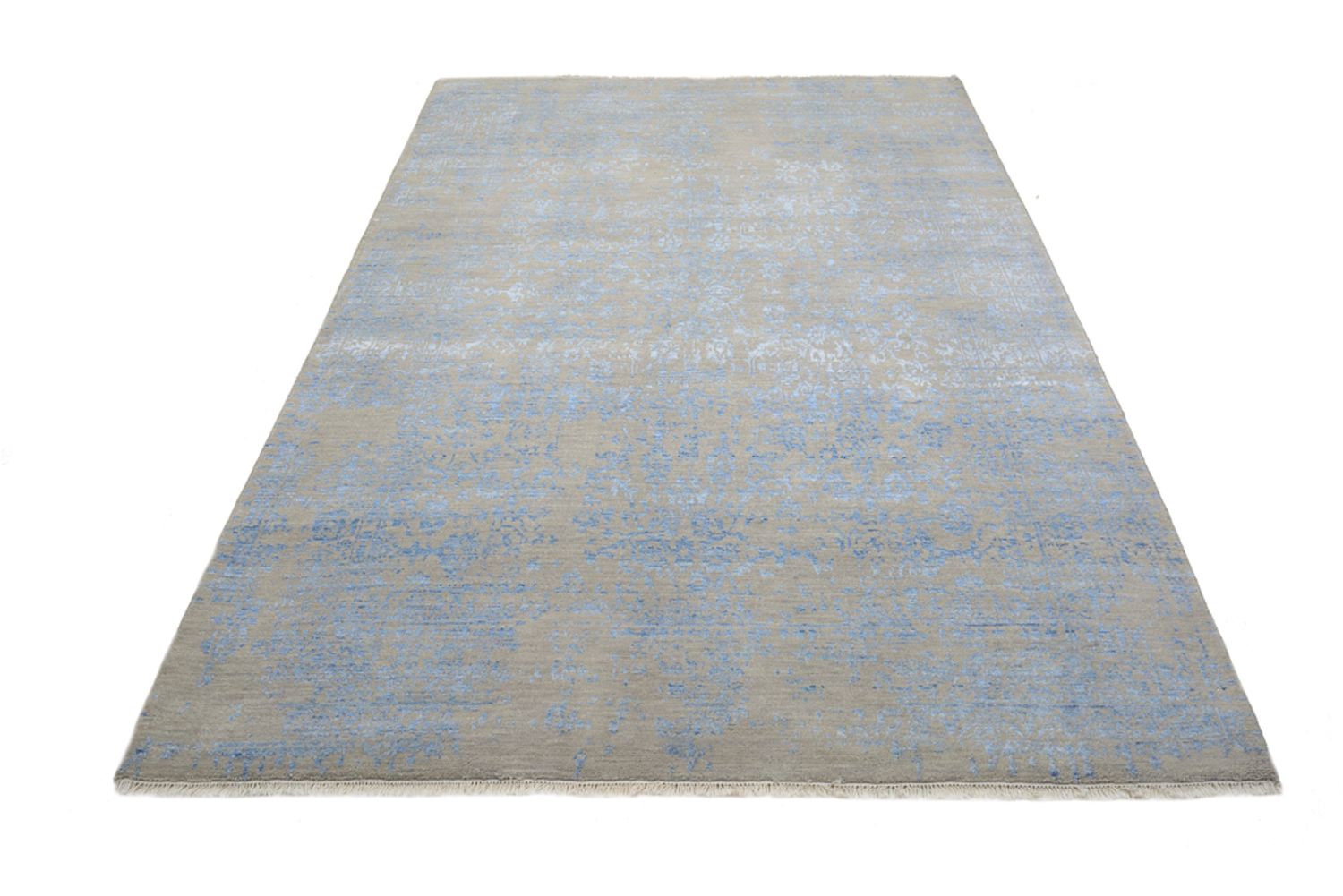Designer tæppe - 247 x 170 cm - turkis