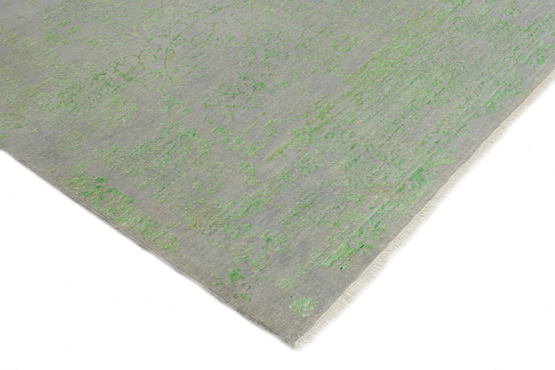 Designer tæppe - 259 x 183 cm - lysegrøn