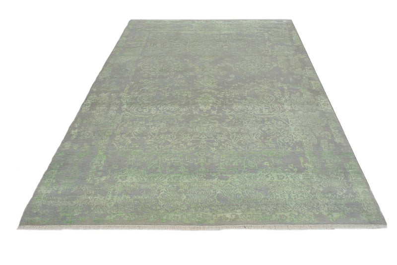 Designer tæppe - 259 x 183 cm - lysegrøn