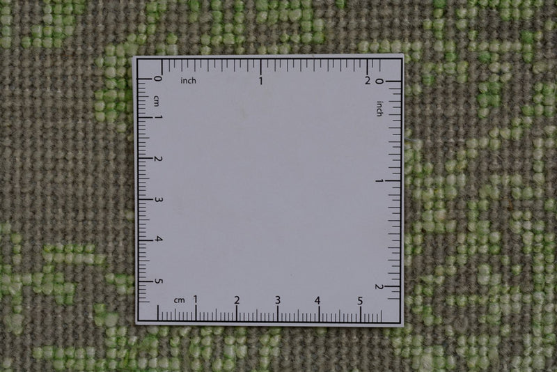 Designer tæppe - 259 x 183 cm - lysegrøn