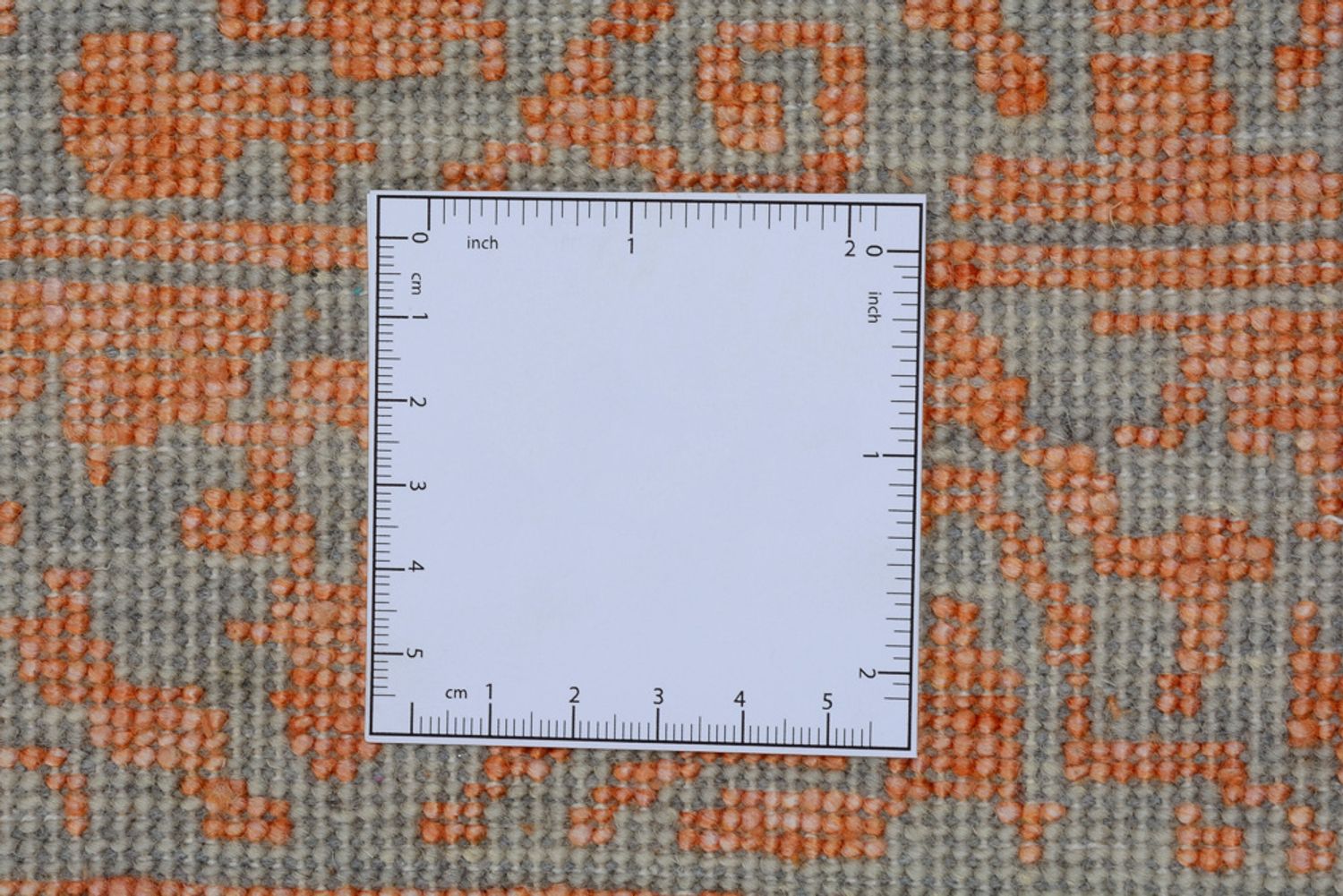 Designer tæppe - 299 x 246 cm - orange