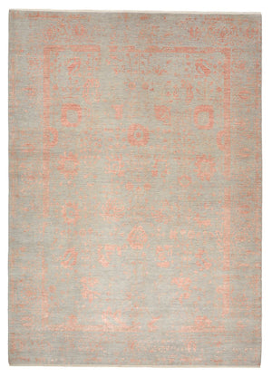 Designer tæppe - 420 x 305 cm - laks