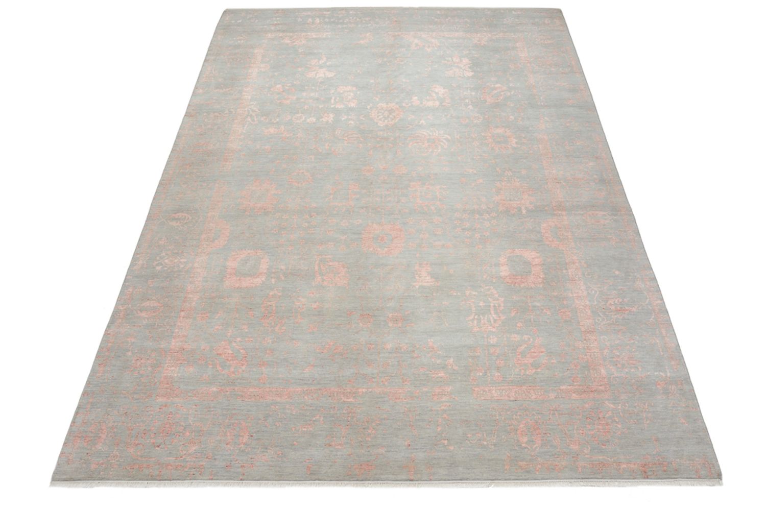 Designer tæppe - 420 x 305 cm - laks