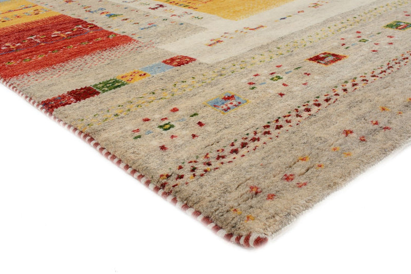 Gabbeh-tæppe - Loribaft Indus - 236 x 173 cm - flerfarvet