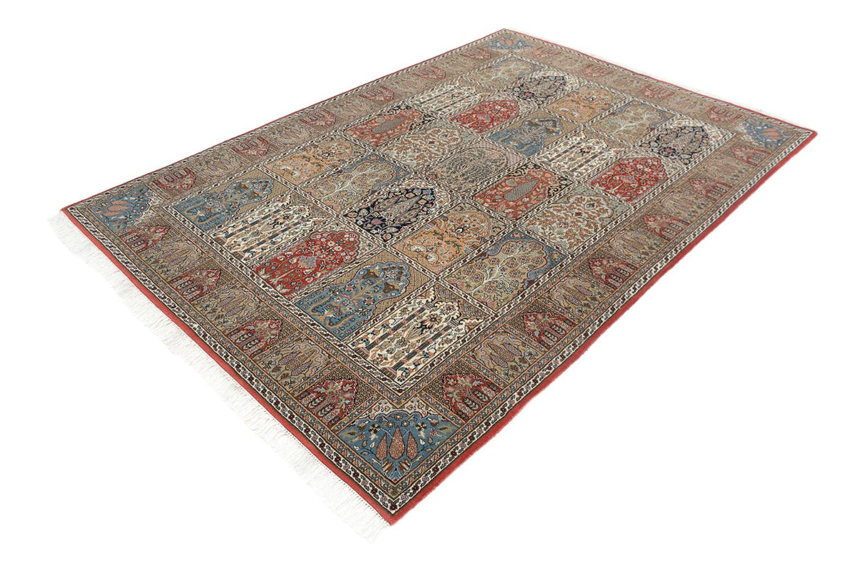 Orientalsk tæppe - Ghom - Indus - 242 x 172 cm - mørk beige
