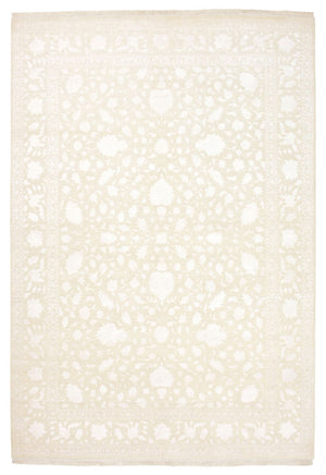 Orientalsk tæppe - 350 x 242 cm - hvid