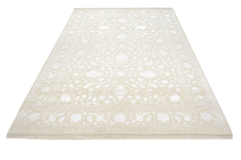 Orientalsk tæppe - 350 x 242 cm - hvid