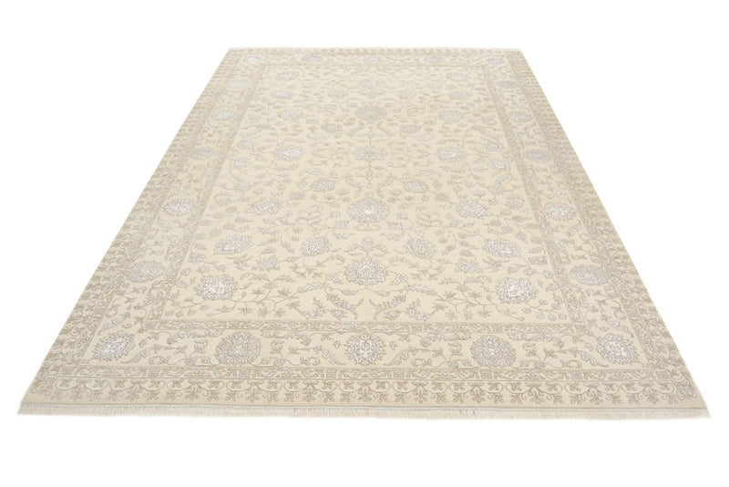 Orientalsk tæppe - 302 x 208 cm - creme