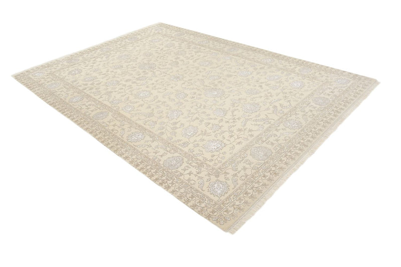 Orientalsk tæppe - 302 x 208 cm - creme