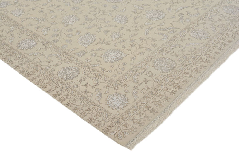 Orientalsk tæppe - 302 x 208 cm - creme