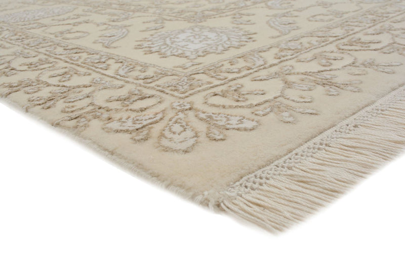 Orientalsk tæppe - 302 x 208 cm - creme