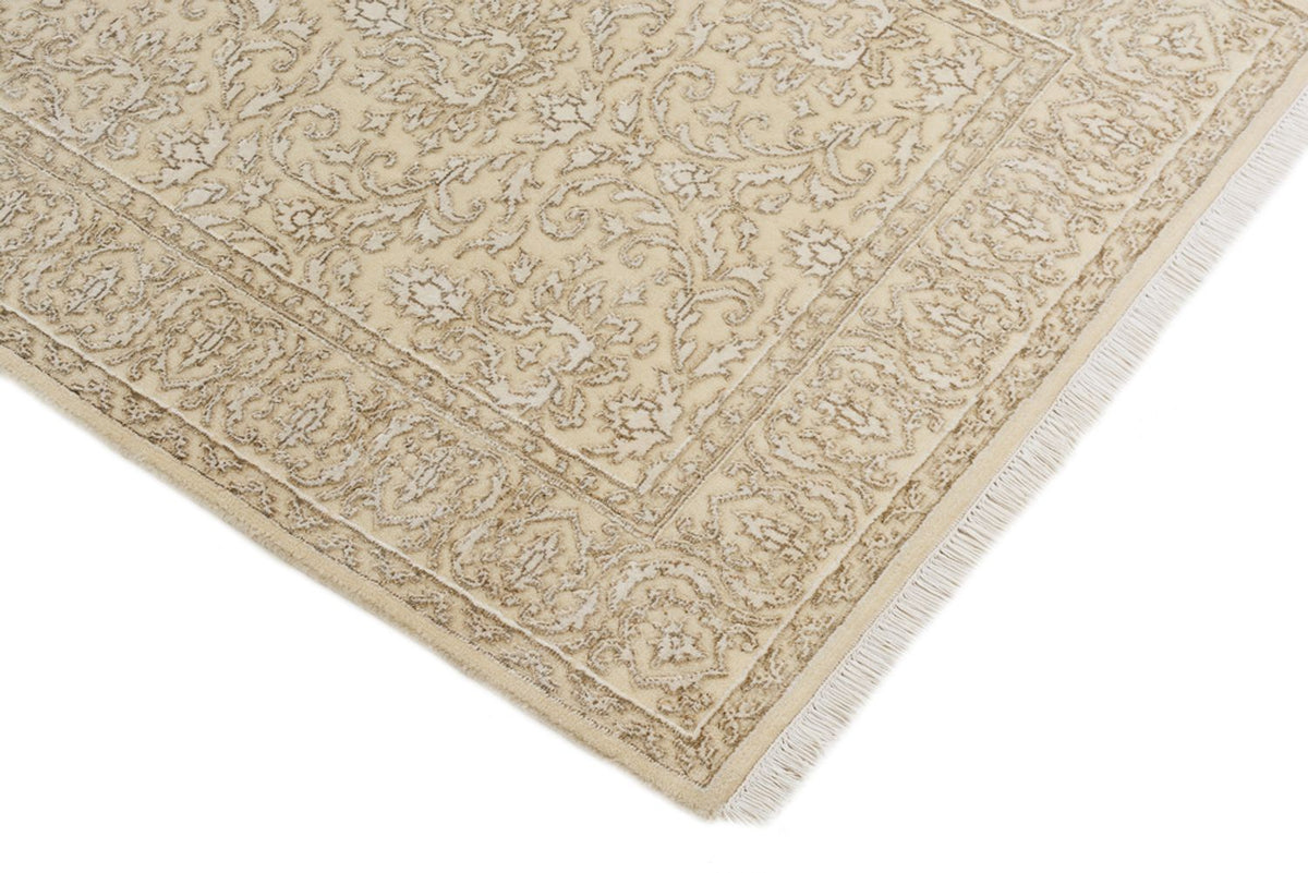 Orientalsk tæppe - 144 x 73 cm - lys beige