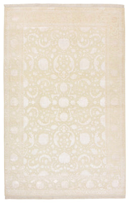 Orientalsk tæppe - 307 x 200 cm - lys beige