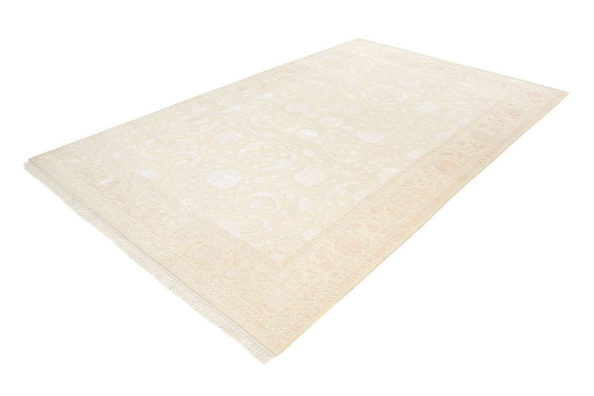 Orientalsk tæppe - 307 x 200 cm - lys beige