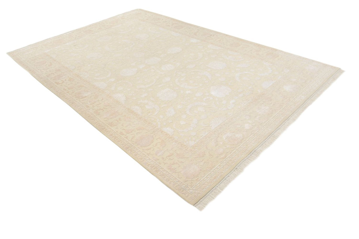 Orientalsk tæppe - 307 x 200 cm - lys beige