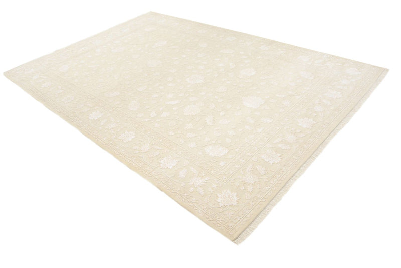 Orientalsk tæppe - 299 x 204 cm - lys beige