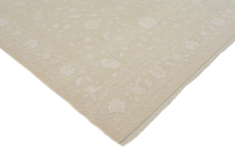 Orientalsk tæppe - 299 x 204 cm - lys beige