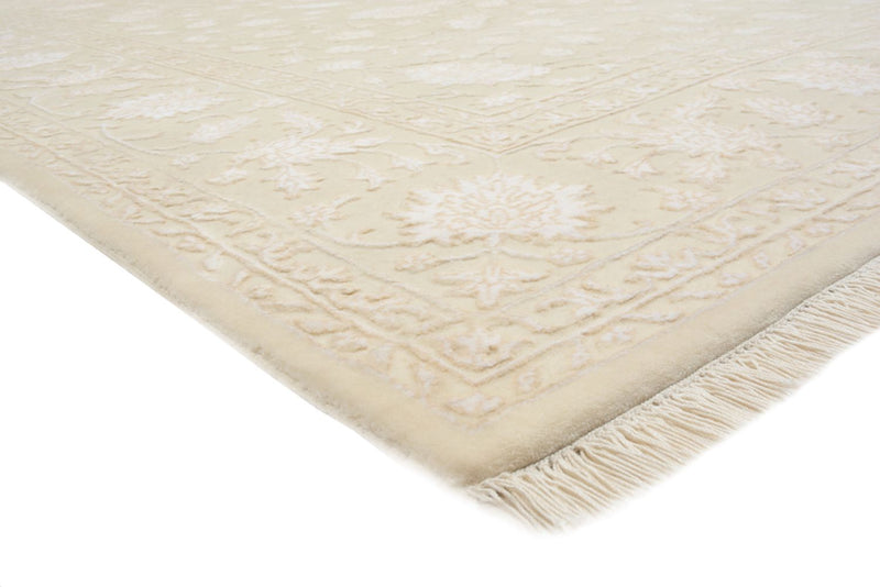 Orientalsk tæppe - 299 x 204 cm - lys beige