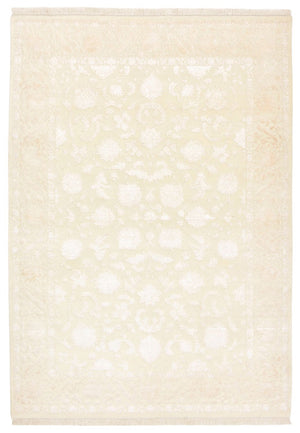 Orientalsk tæppe - 242 x 170 cm - lys beige