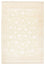 Orientalsk tæppe - 242 x 170 cm - lys beige