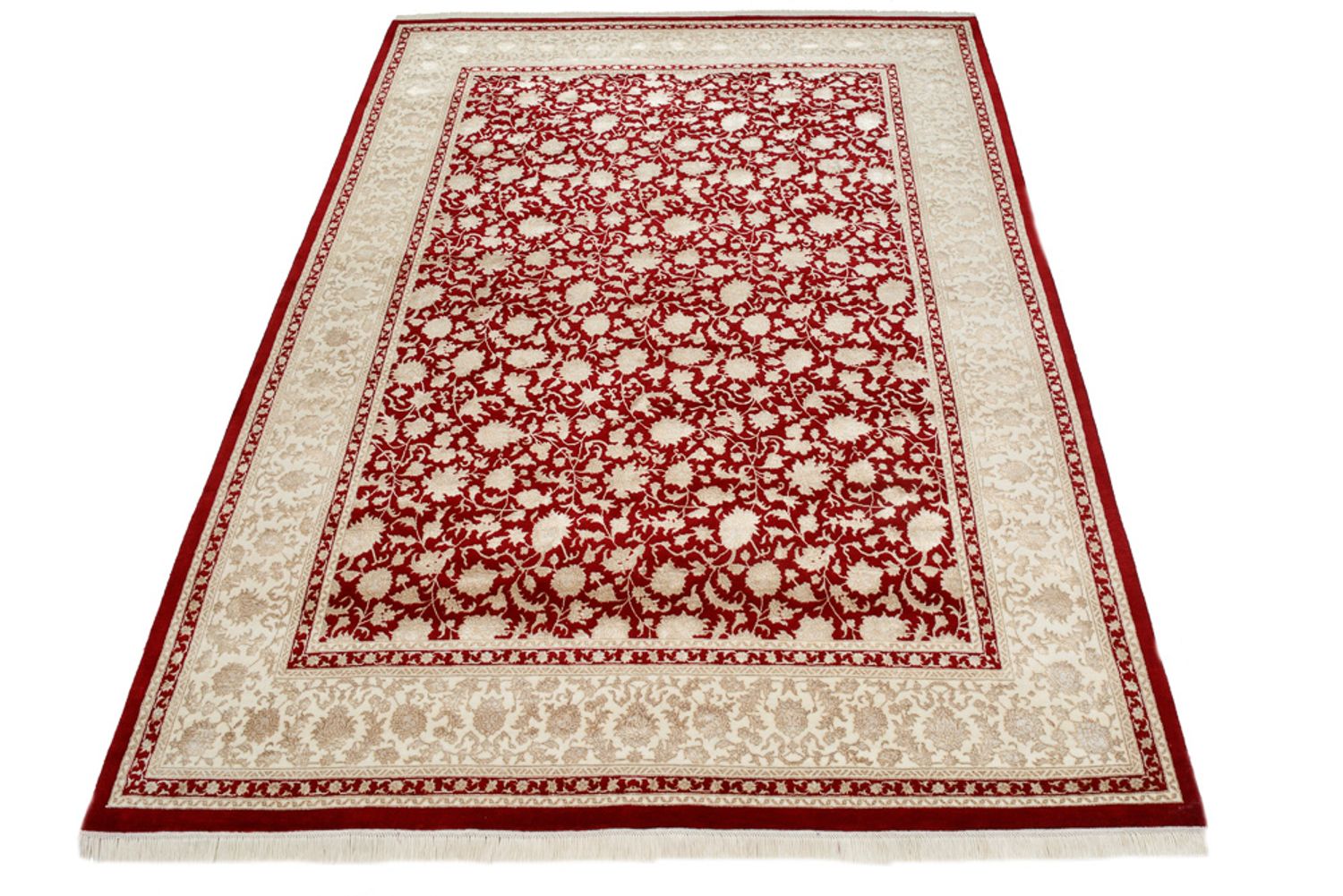 Orientalsk tæppe - 299 x 222 cm - rød