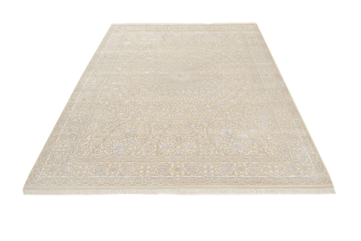 Orientalsk tæppe - 241 x 176 cm - creme