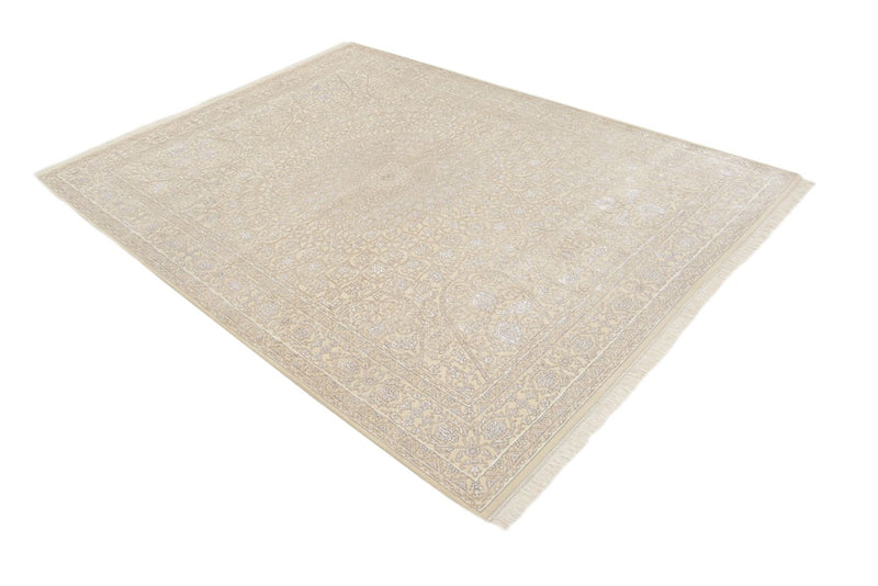 Orientalsk tæppe - 241 x 176 cm - creme