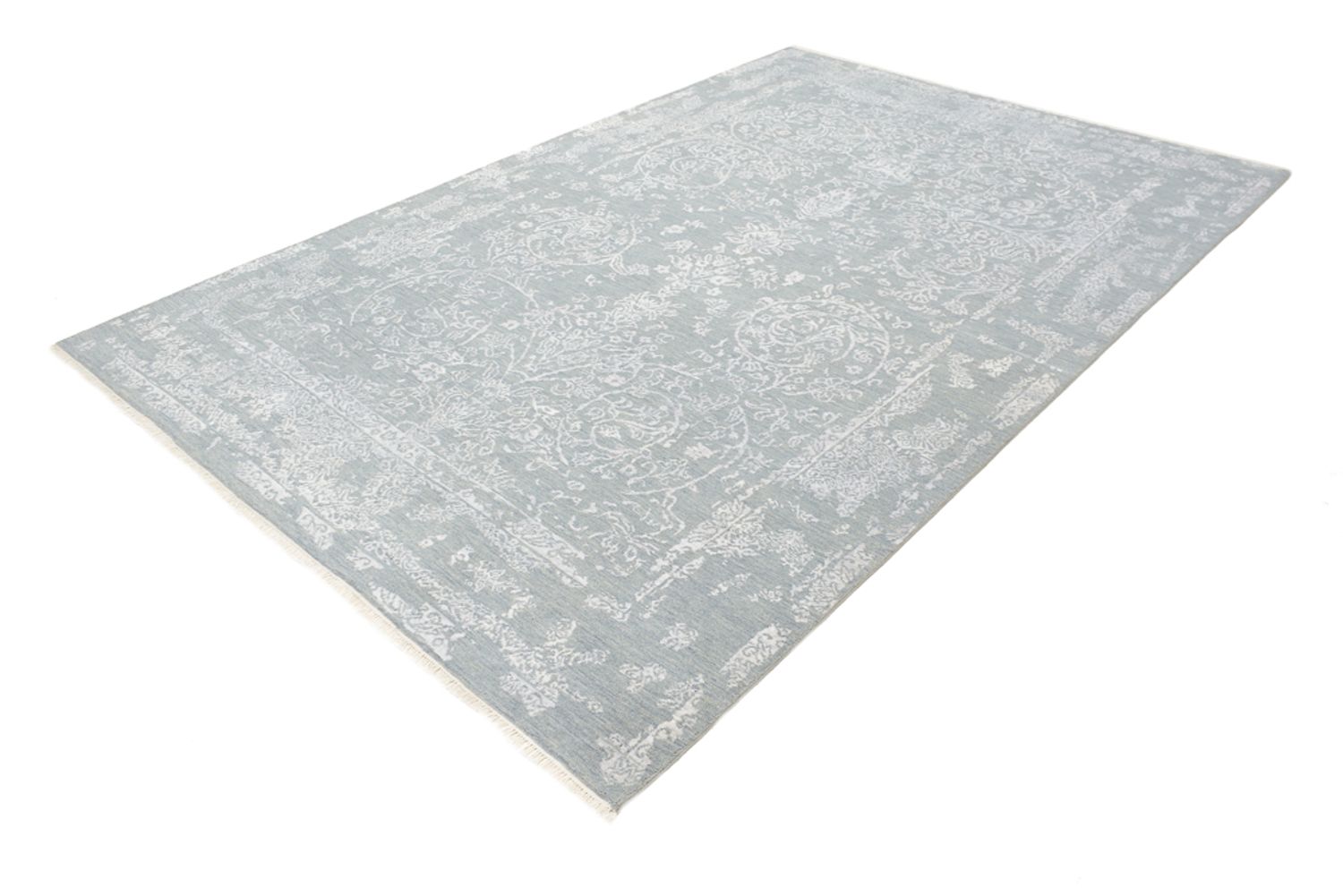 Designer tæppe - 286 x 199 cm - lysegrå